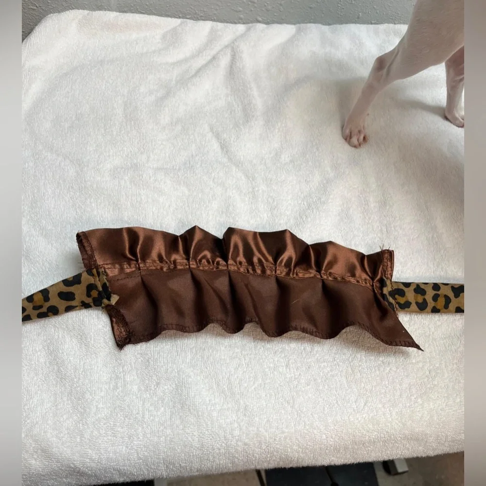 Leopard Print Dog Tutu skirt